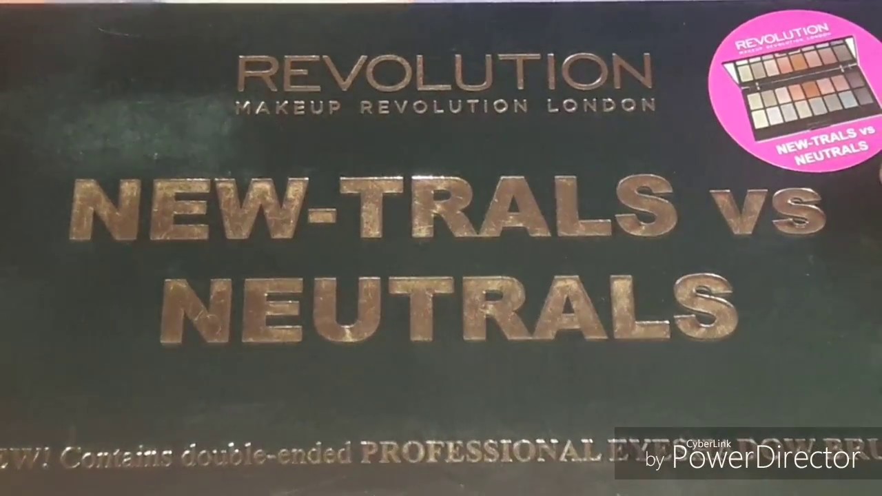 MAKEUP REVOLUTION NEW-TRALS VS NEUTRALS REVIEW