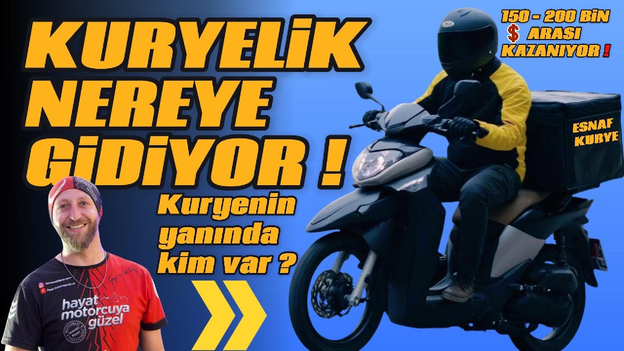 Motosikletli Kuryelik Nereye Gidiyor |  P1 Belgesi | SRC Belgesi | MYK Zorunlu mu?