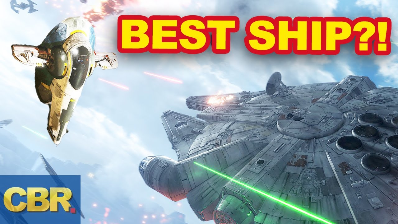 Star Wars: Millennium Falcon VS Slave 1