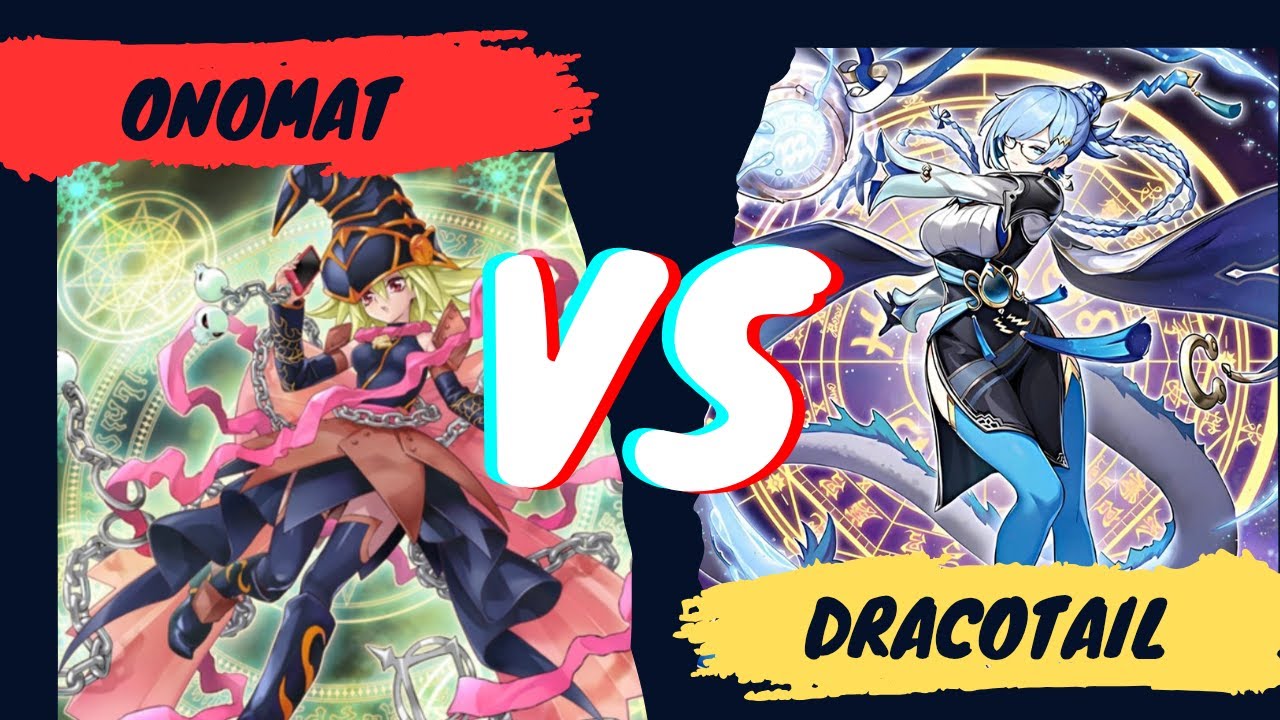 El Deck sorpresa del torneo: 😬ONOMAT vs el Deck meta 😱Branded Dracotail. Quien Ganará?👀