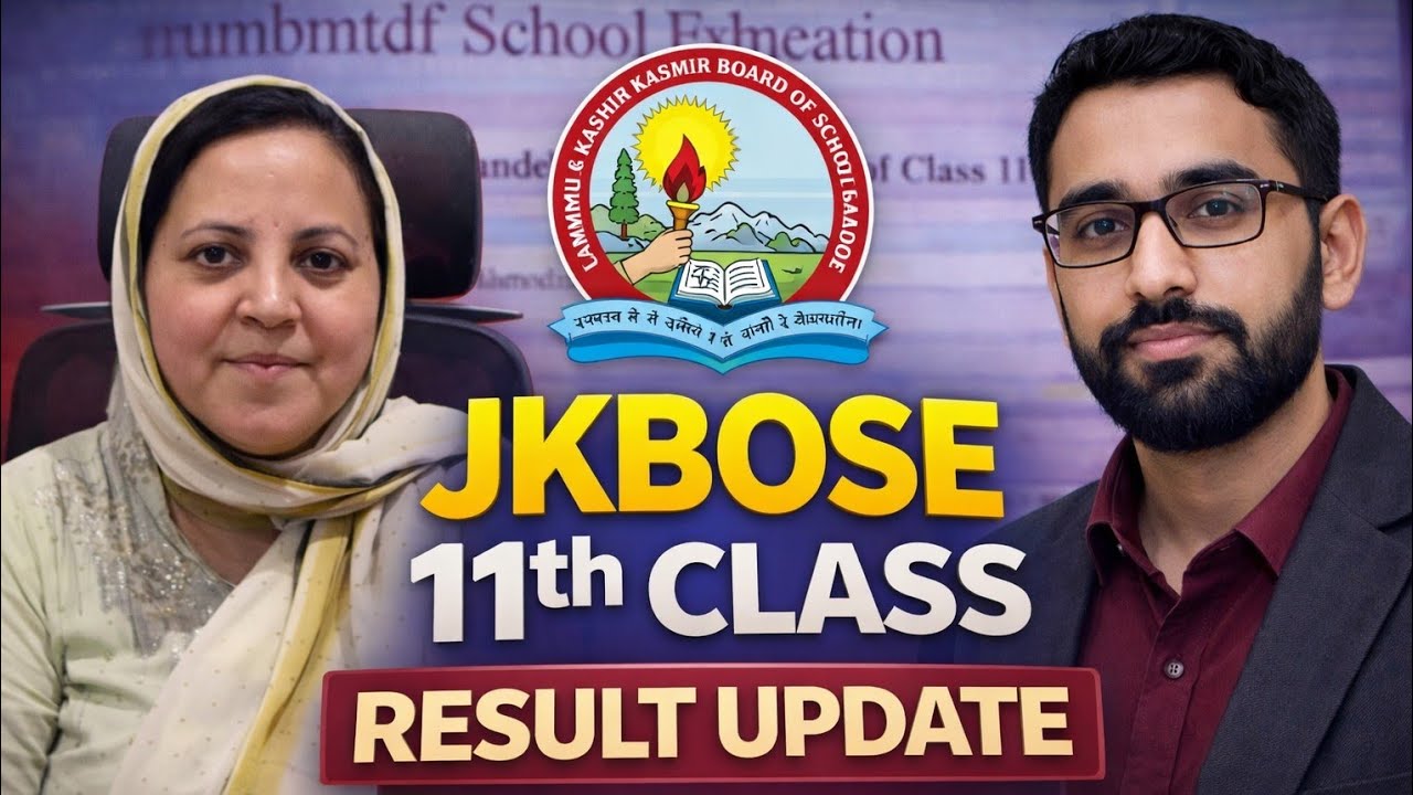 JKBOSE 11th Result 2026 Update | 11th Class Results Kashmir 2026