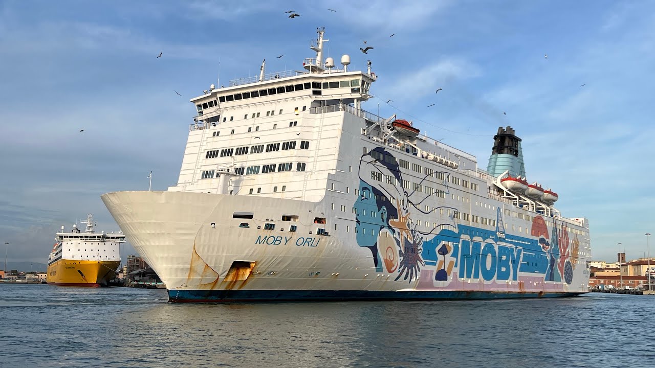 MOBY ORLI - Arrival in Livorno