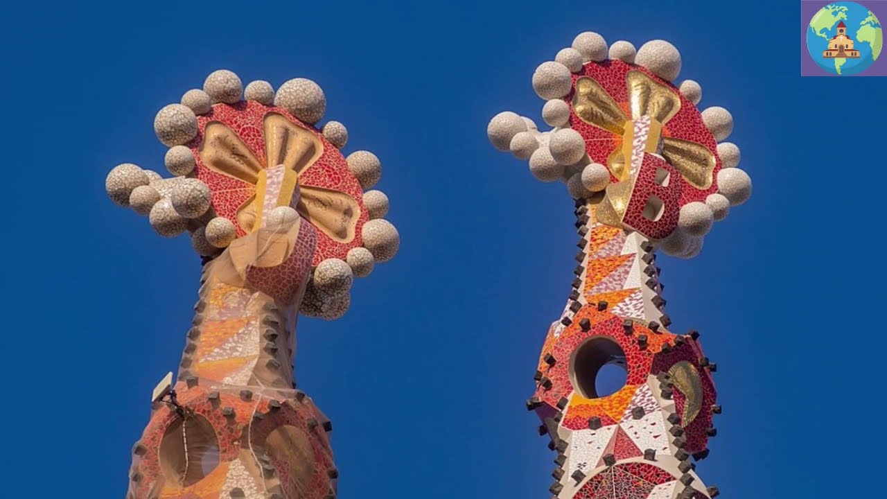 Sagrada Familia Barcelona, España 4K