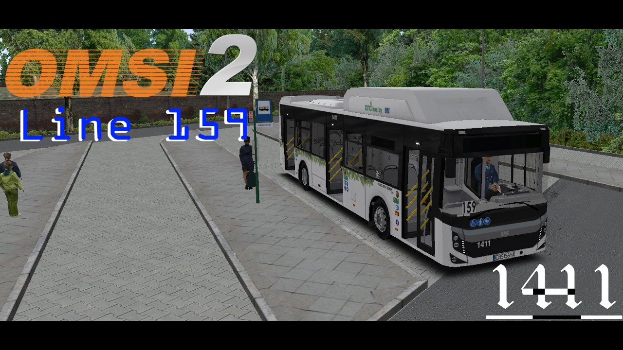 | Fikcyjny Szczecin | Line 159 - Feliksin | BMC Procity 12 CNG 