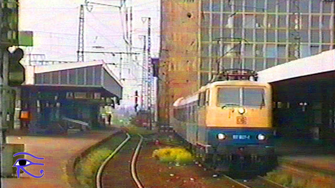 Hauptbahnhof Essen DB Eisenbahnalltag mit 110, 111, 101, 103 uvm. Herbst 1998