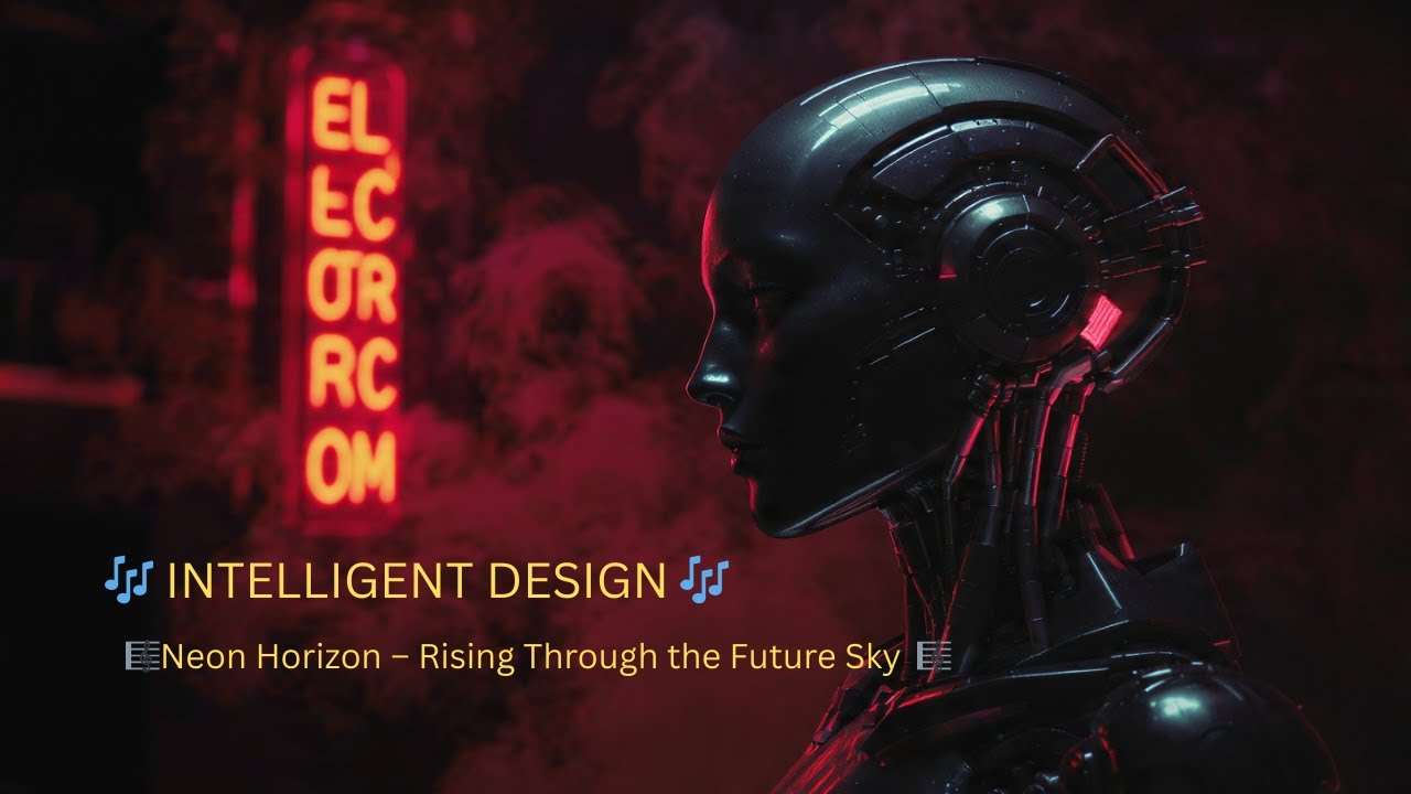 Intelligent Design | Neon Horizon | Rising Through the Future Sky 