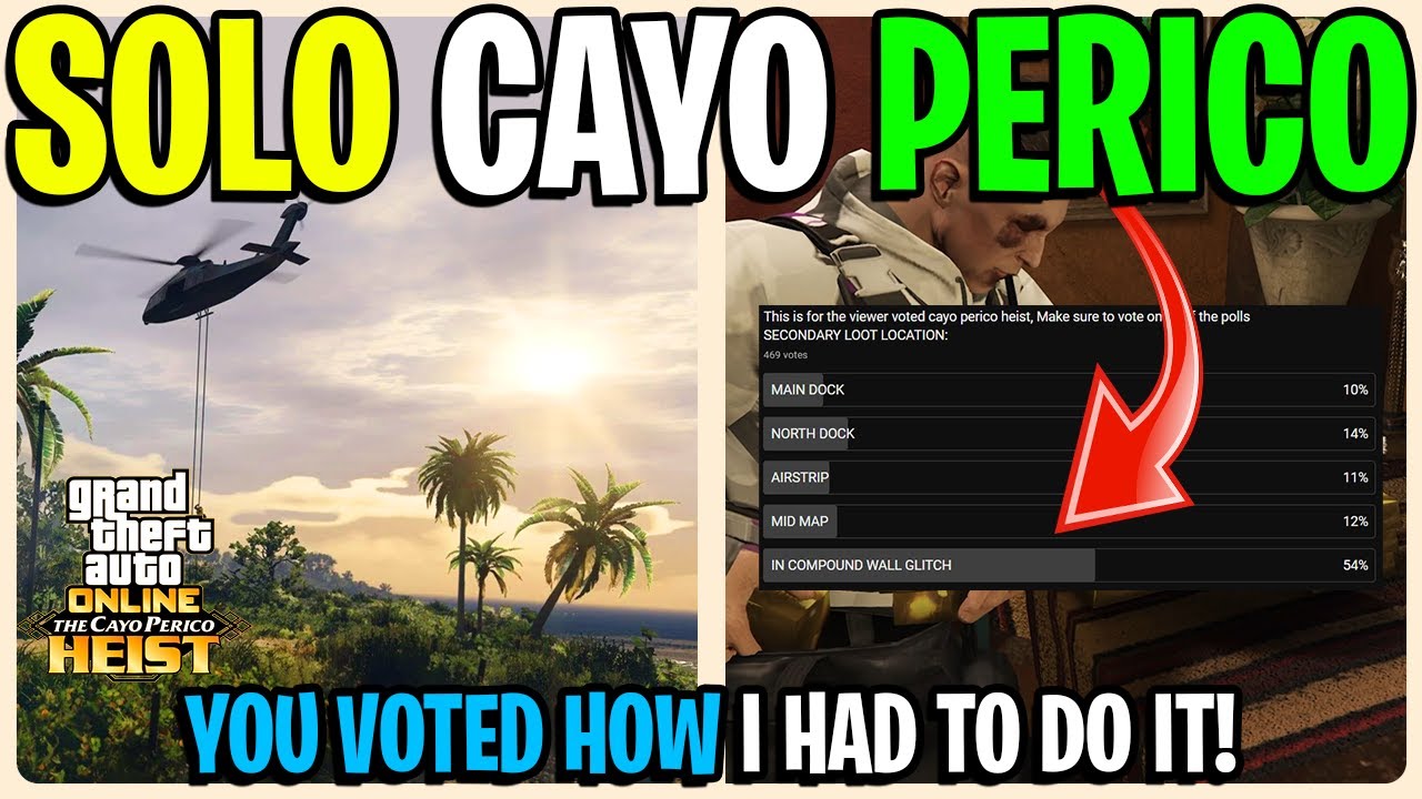 Insane Solo Cayo Perico Main Gate Explosion Strategy - GTA 5 Online