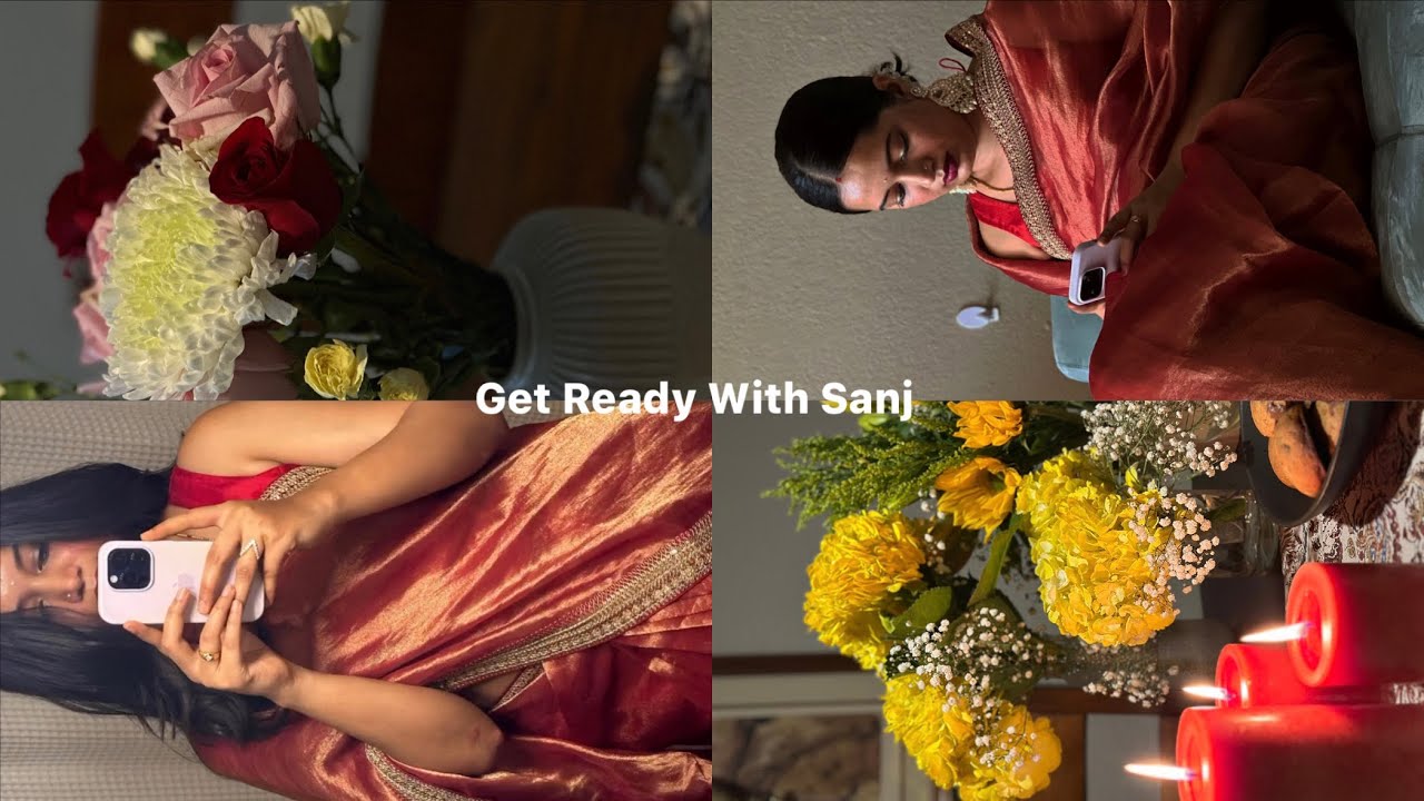 GET READY WITH SANJ👛🫧🪷🦋🧿⌘🌷🎠