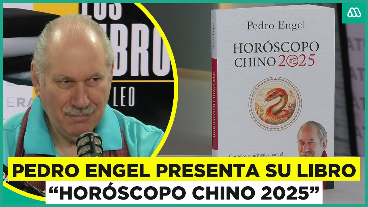 Pedro Engel presenta su libro sobre el horóscopo chino para el 2025