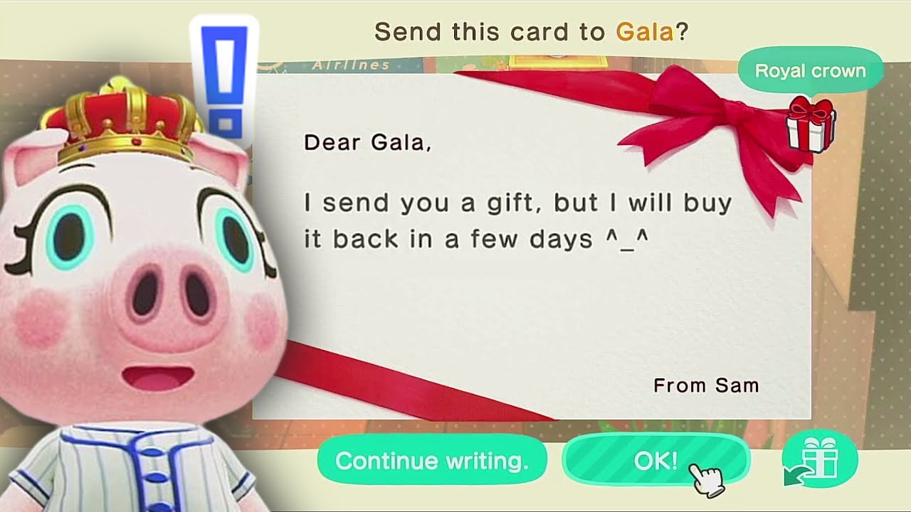 What Happens if You Buy Back the Gifts You Gave to the Villagers
