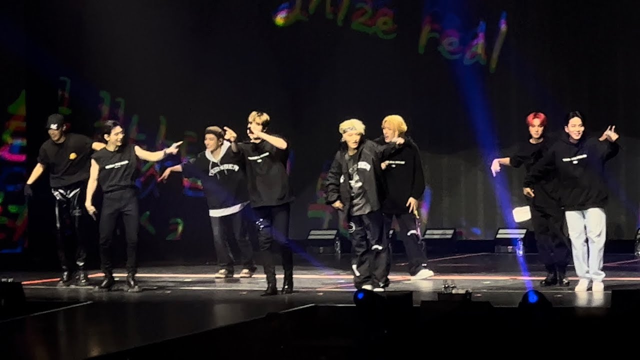 ATEEZ - The Real 4K Anaheim Day 2 Fancam Fellowship Break The Wall Tour Live Honda Center 221108 직캠