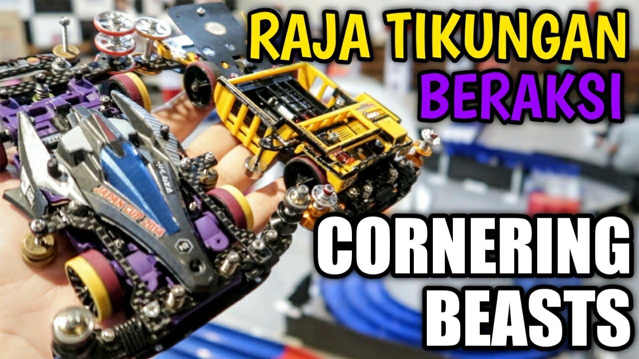 CORNERING BEASTS - RAJA TIKUNGAN【ミニ四駆】Mini 4WD Tamiya Indonesia #161