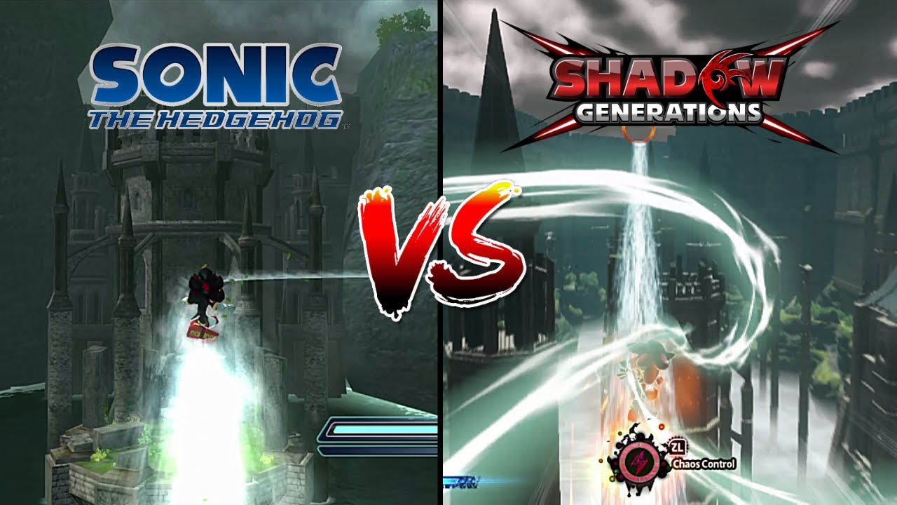 Shadow Generations Levels - Original Vs Remake