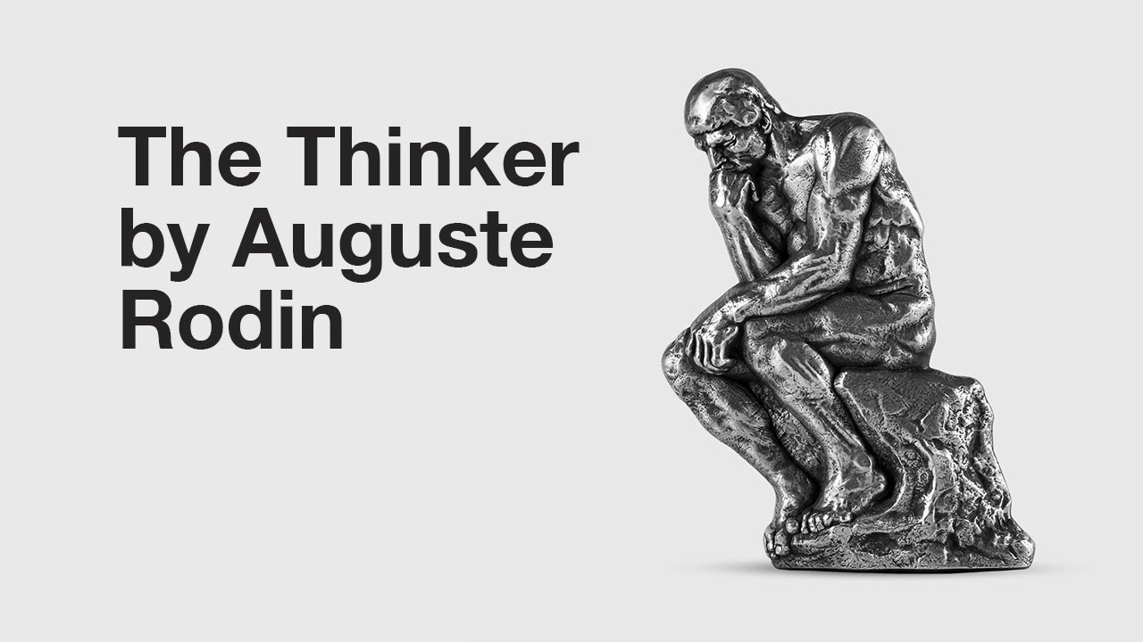 The Thinker by Auguste Rodin 3oz 999 Fine Silver Collectible Coin