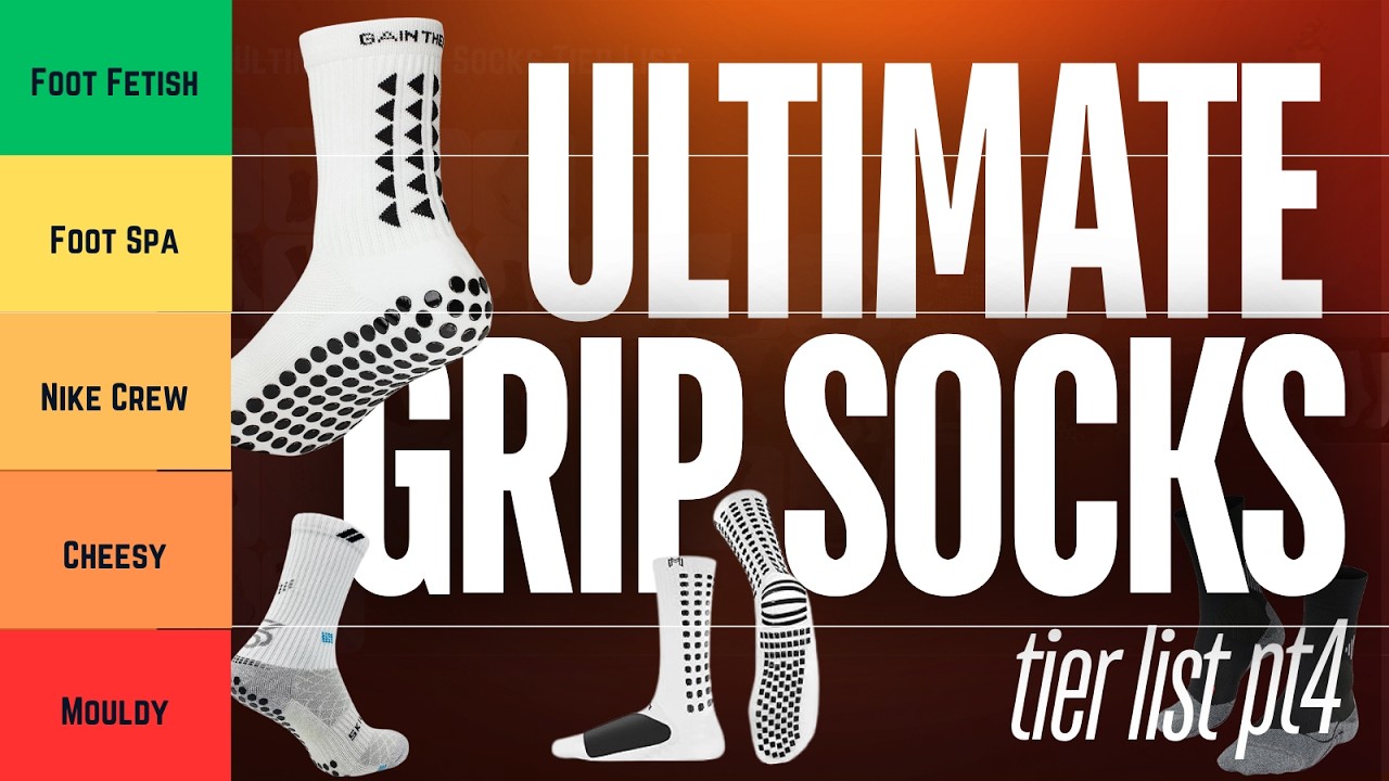 Список лучших носков Grip Socks Tier 2024 — Feat Falke и Gain The Edge