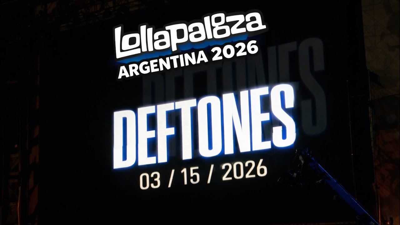 VLOG| LOLLAPALOOZA 2026 Argentina|Deftones, Doechi y máss