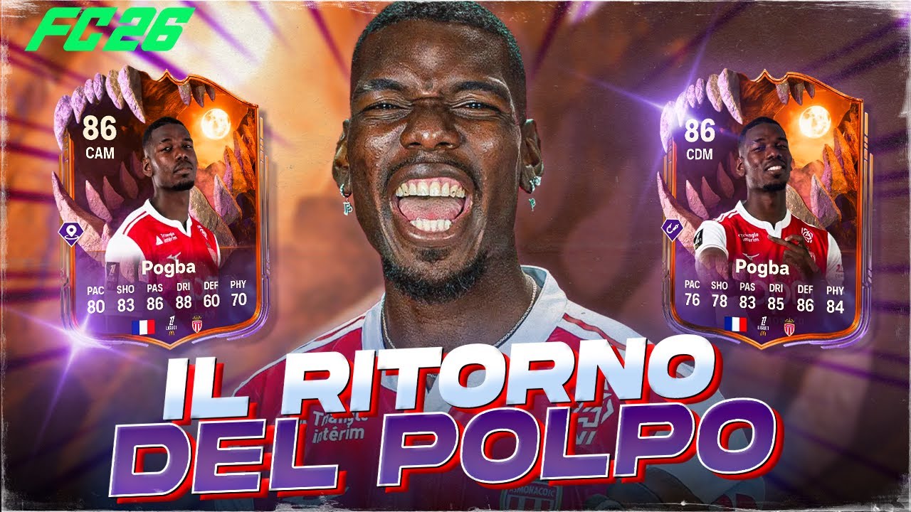 NELLA MIA SQUADRA IDEALE C'E' POGBA? + TATTICHE E EVO || LA MIA SQUADRA DOPO 1 MESE - FC 26 META