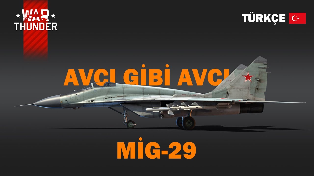 12.7 Br ile Toptier Jetleri Avlıyoruz ''Almanya MİG-29''  // War Thunder