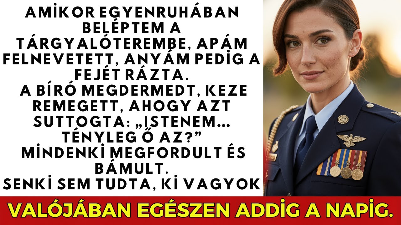SEAL-egyenruhában léptem a bíróságra; apám nevetett, anyám a fejét rázta, de a bíró…