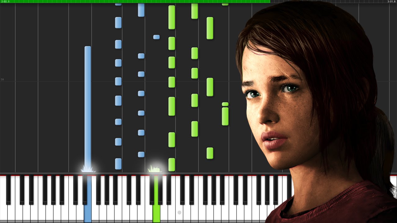 The Last of Us Theme [Piano Tutorial] (Synthesia) // Wouter van Wijhe