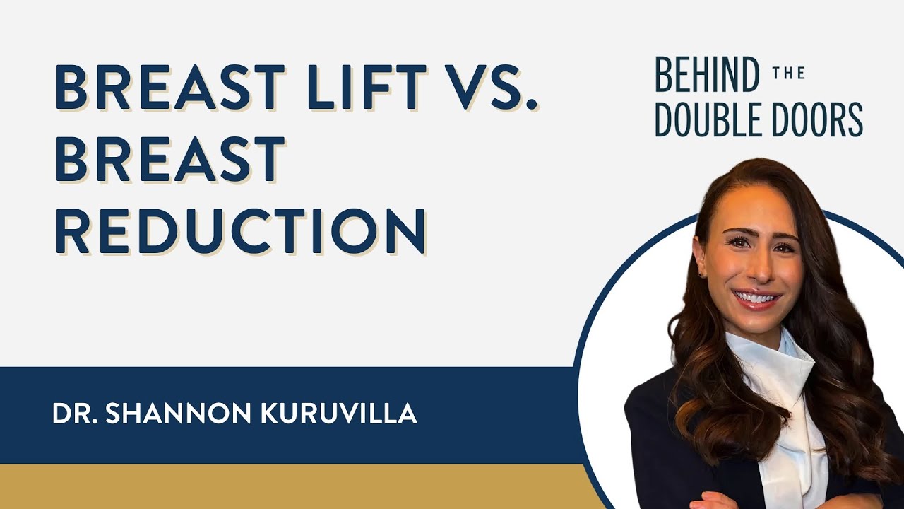 Breast Lift vs. Breast Reduction: Which is Right For You?