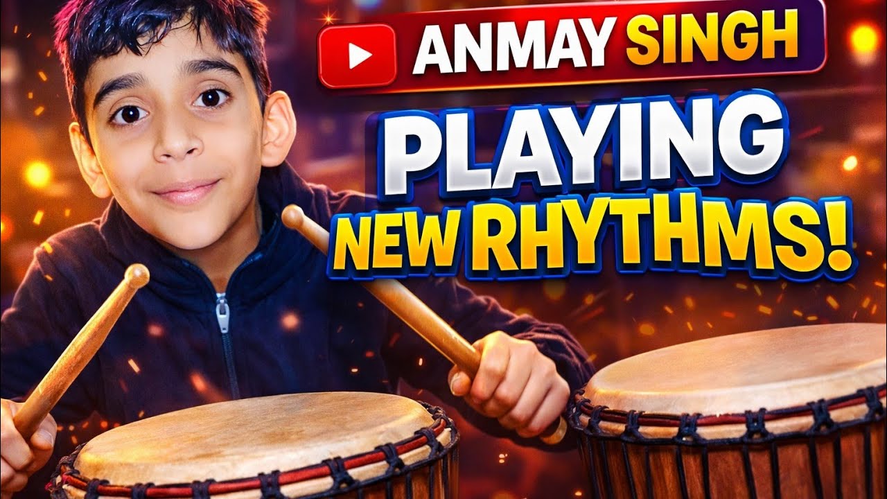You Won’t Believe This Kid’s Drum Skills! | ANMAY SINGH🥁🔥