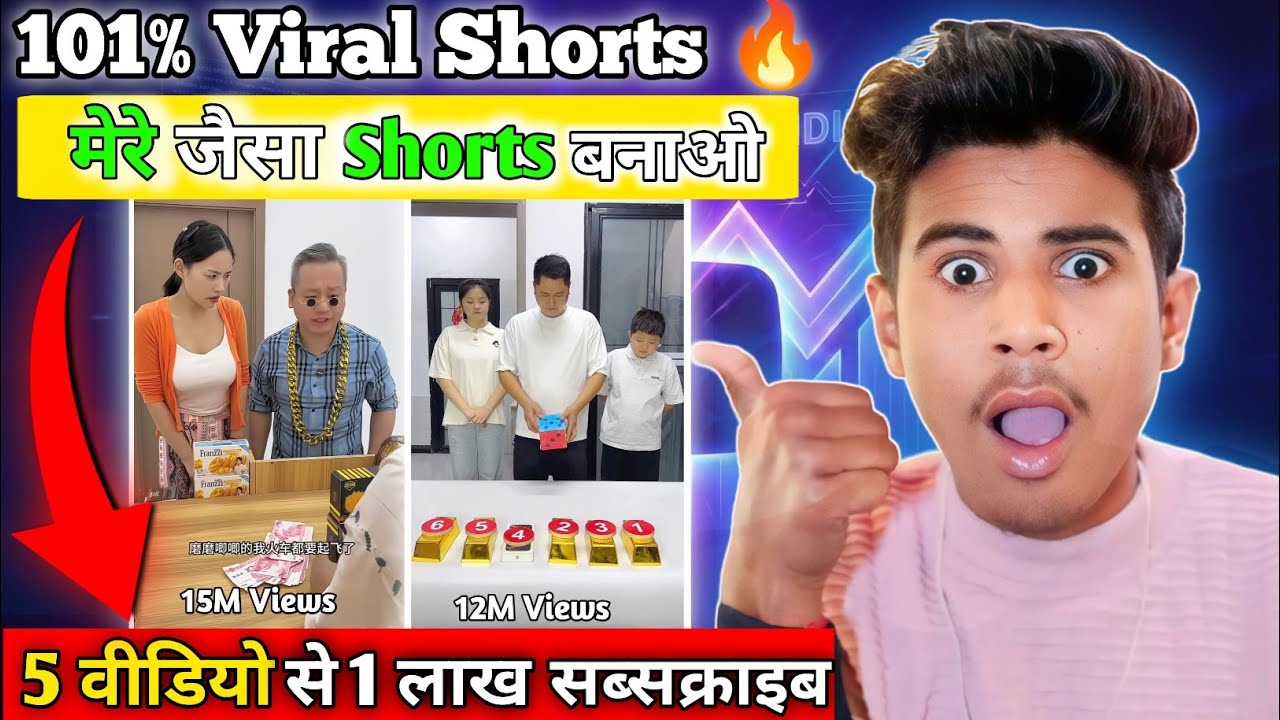 Viral Chinese Shorts Video Kaise Banaye? 🔥 (Copy Paste Method) | Full Mobile Editing Tutorial 2026
