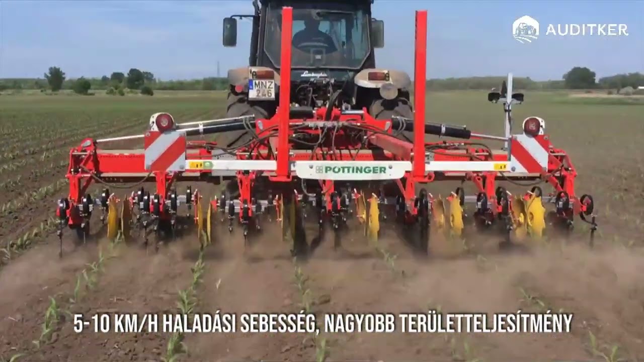 Pottinger FlexCare kamerás, sorkövető kultivátor