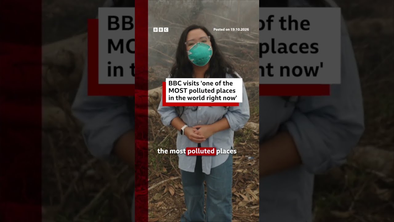BBC visits 'one of the most polluted places in the world right now'. #Indonesia #Kalimantan #BBCNews