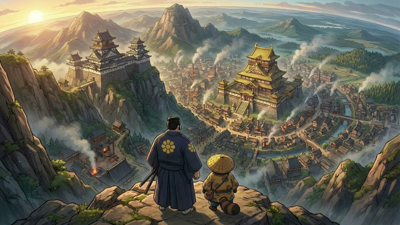 Hizuchi - The City of Fire Hammer | Japanese Fantasy Music for Focus & Crafting (Hachiman Music)