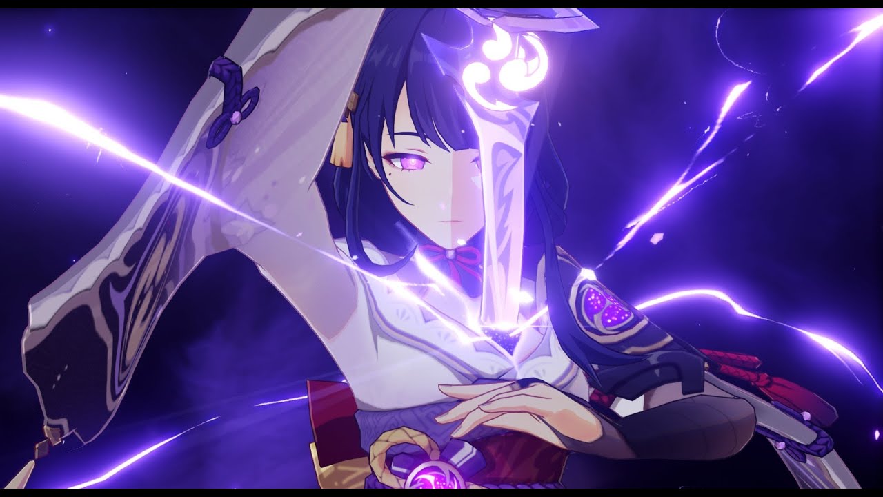 RAIDEN SHOGUN/BAAL GAMEPLAY (Burst/Skill) | GENSHIN LEAKS