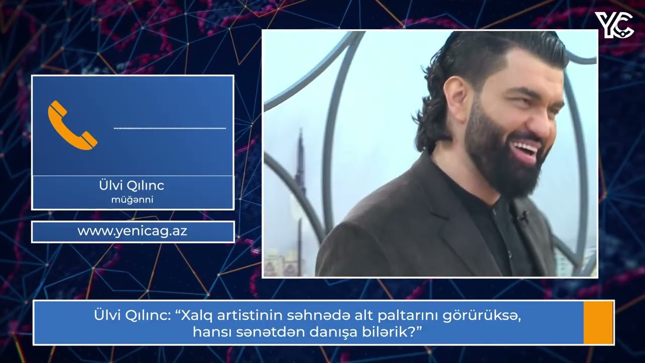 Ülvi Qılınc: “Xalq artistinin səhnədə alt paltarını görürüksə, hansı sənətdən danışa bilərik?”