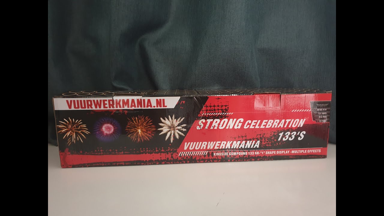 Vuurwerkmania Strong Celebration 133shots - 2019/2020