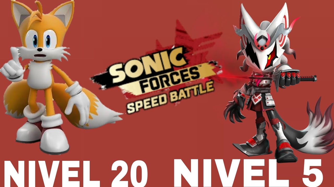 Sonic Forces Mi Primer Personaje Nivel 20 Tails (Nuevo) Personaje Infinite Samurai