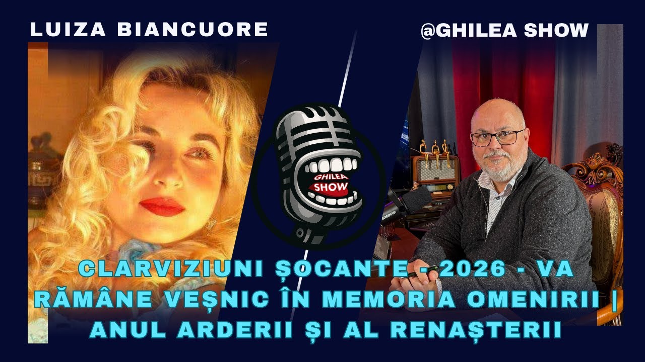 CLARVIZIUNI ȘOCANTE - 2026 -  VEȘNIC ÎN MEMORIA OMENIRII I LUIZA BIANCUORE I ARDERE ȘI RENAȘTERE