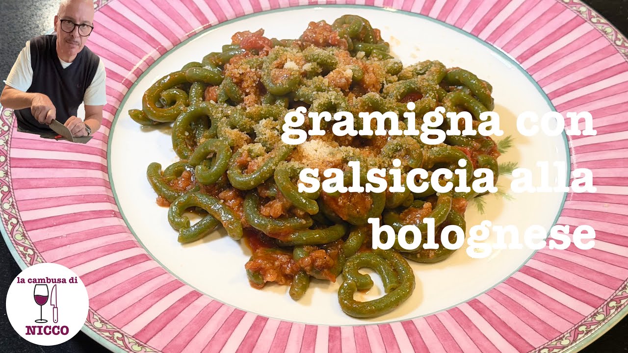 Gramigna Bolognese alla Salsiccia