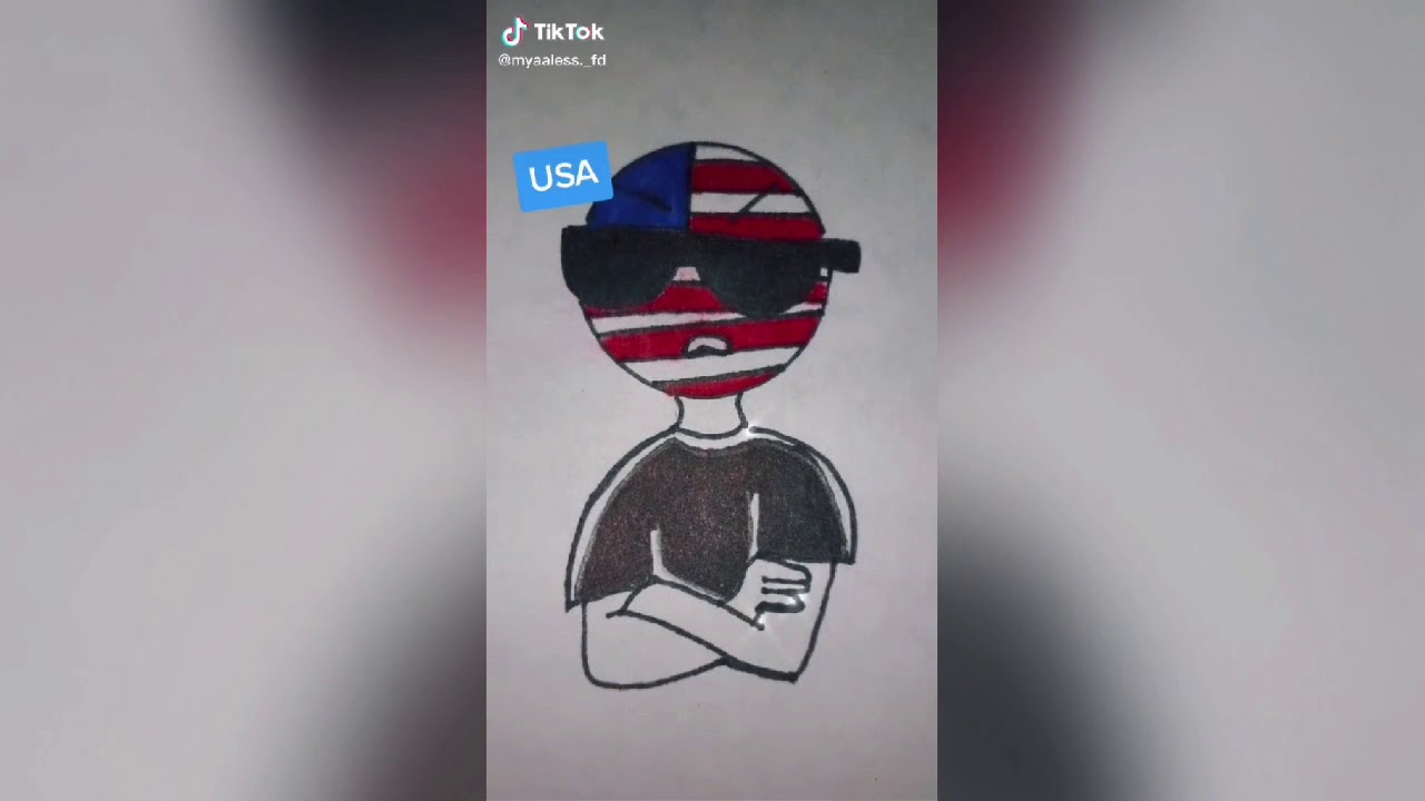Countryhumans peru x usa 7u7