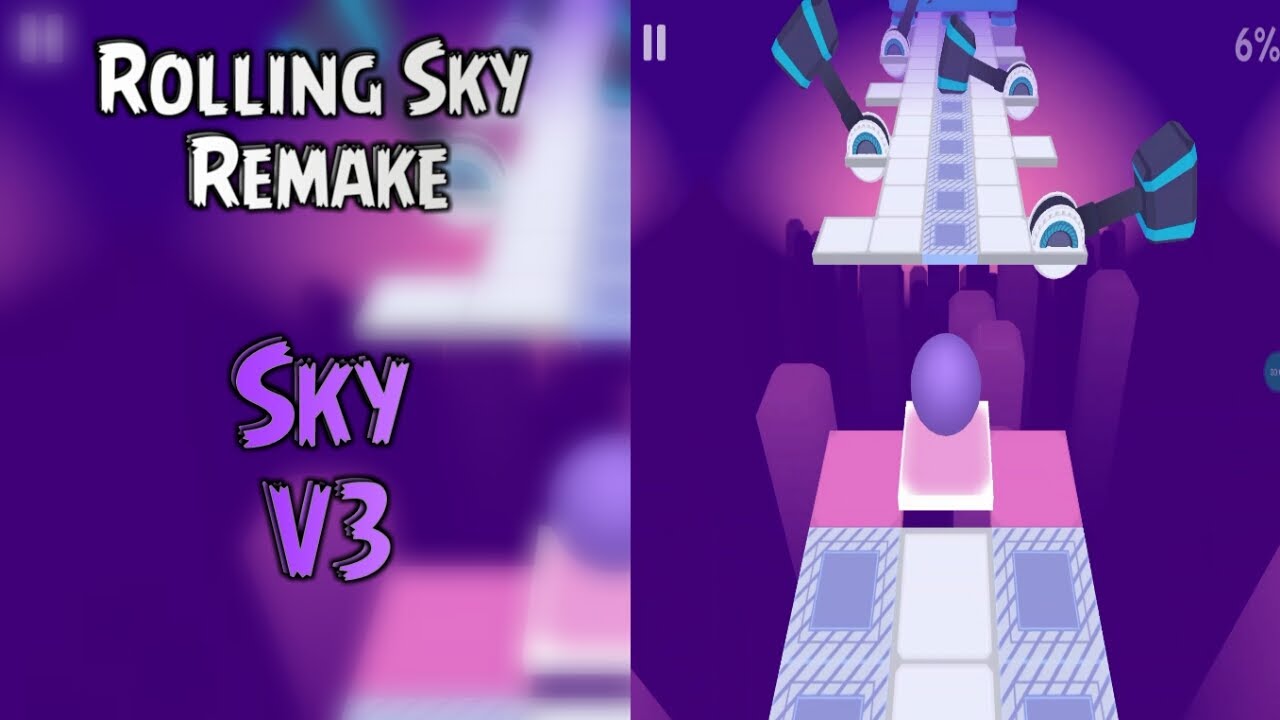 Rolling Sky Remake - Sky V3