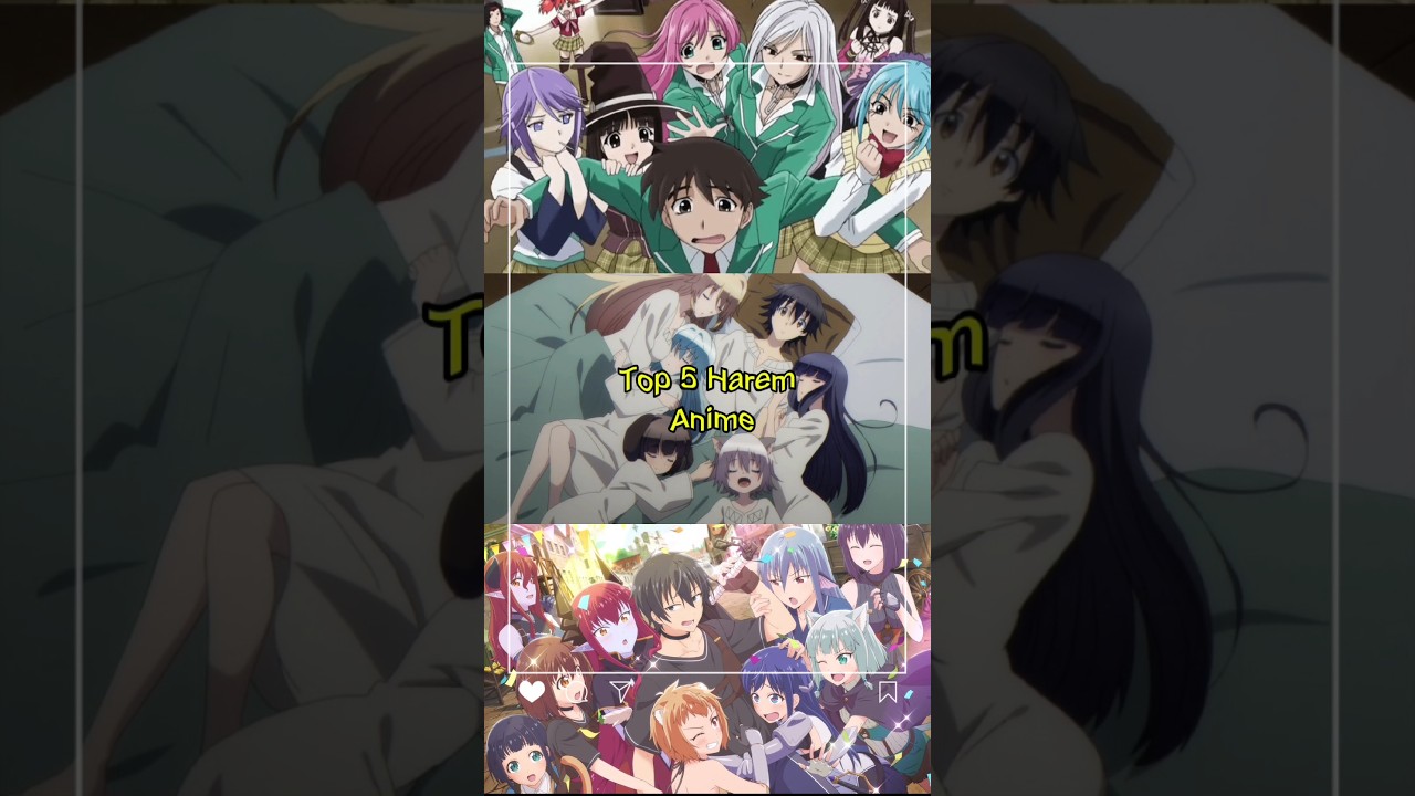 Top 5 Harem Anime @OtakuHighSenpai #anime #shorts
