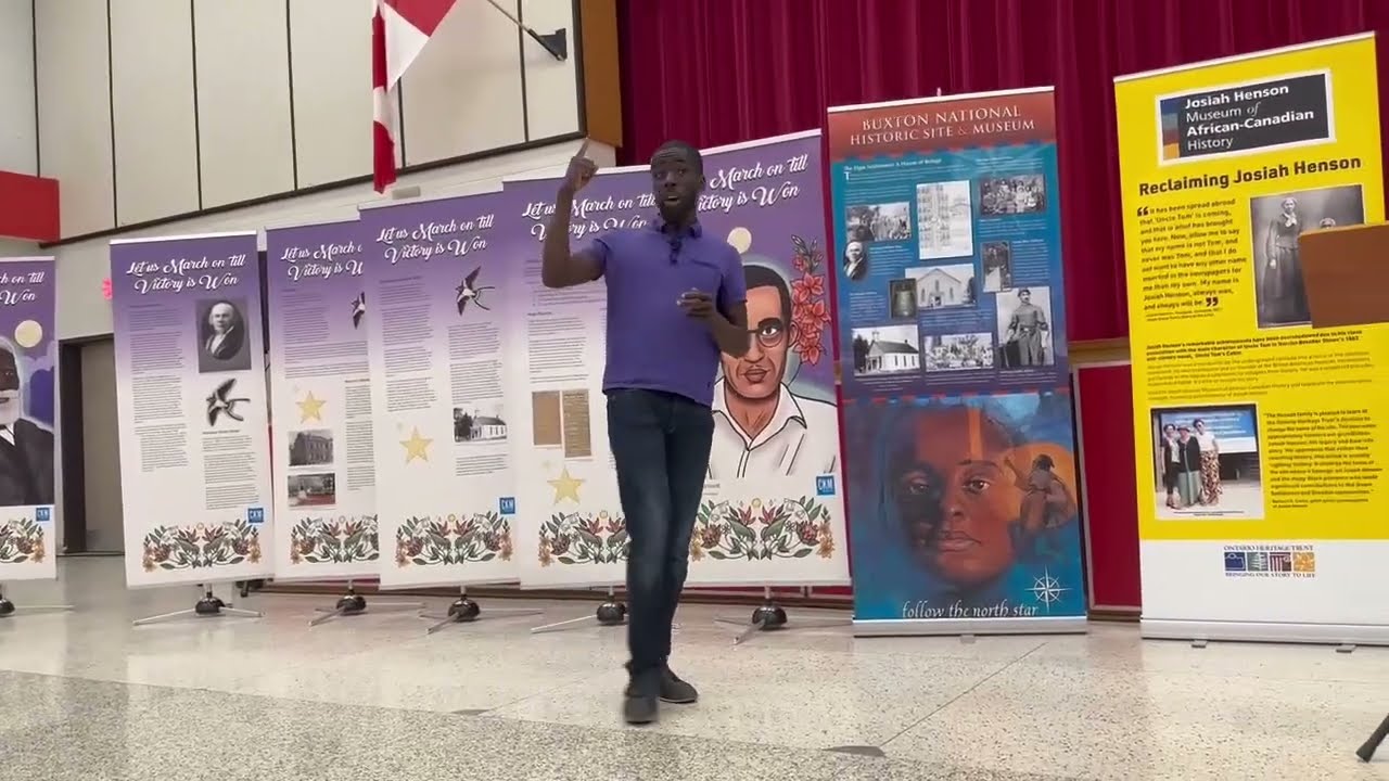 Desmond Cole keynote | Youth Diversity Symposium, Dresden, Ontario