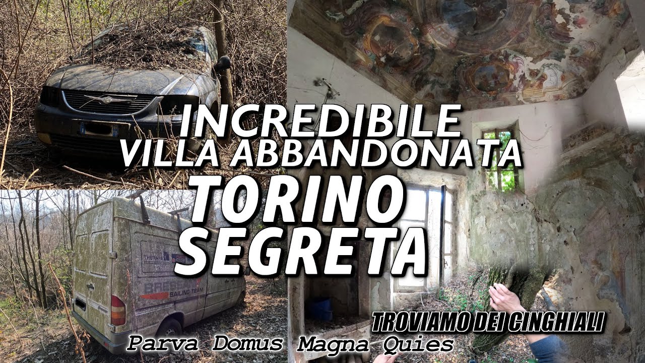 SCOPRIAMO UNA VILLA ABBANDONATA IN MEZZO AL NULLA A DUE PASSI DAL CENTRO DI TORINO! [Urbex Italia]