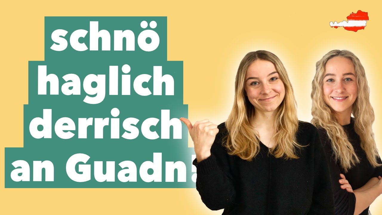 4 Alltagsbeispiele aus unserem Dialekt: derrisch, schnö, haglich, an Guadn *Dialekt für Anfänger*