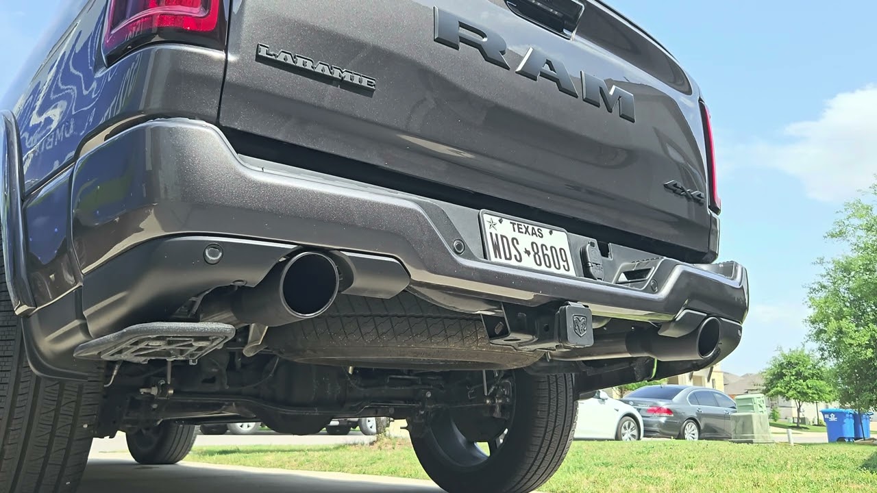 2025 RAM twin turbo SO with Flowmaster Outlaw Series Cat-Back exhaust