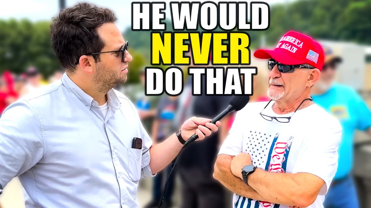 Comedian Fact-Checks MAGA Idiot to His Face, Watch His Reaction