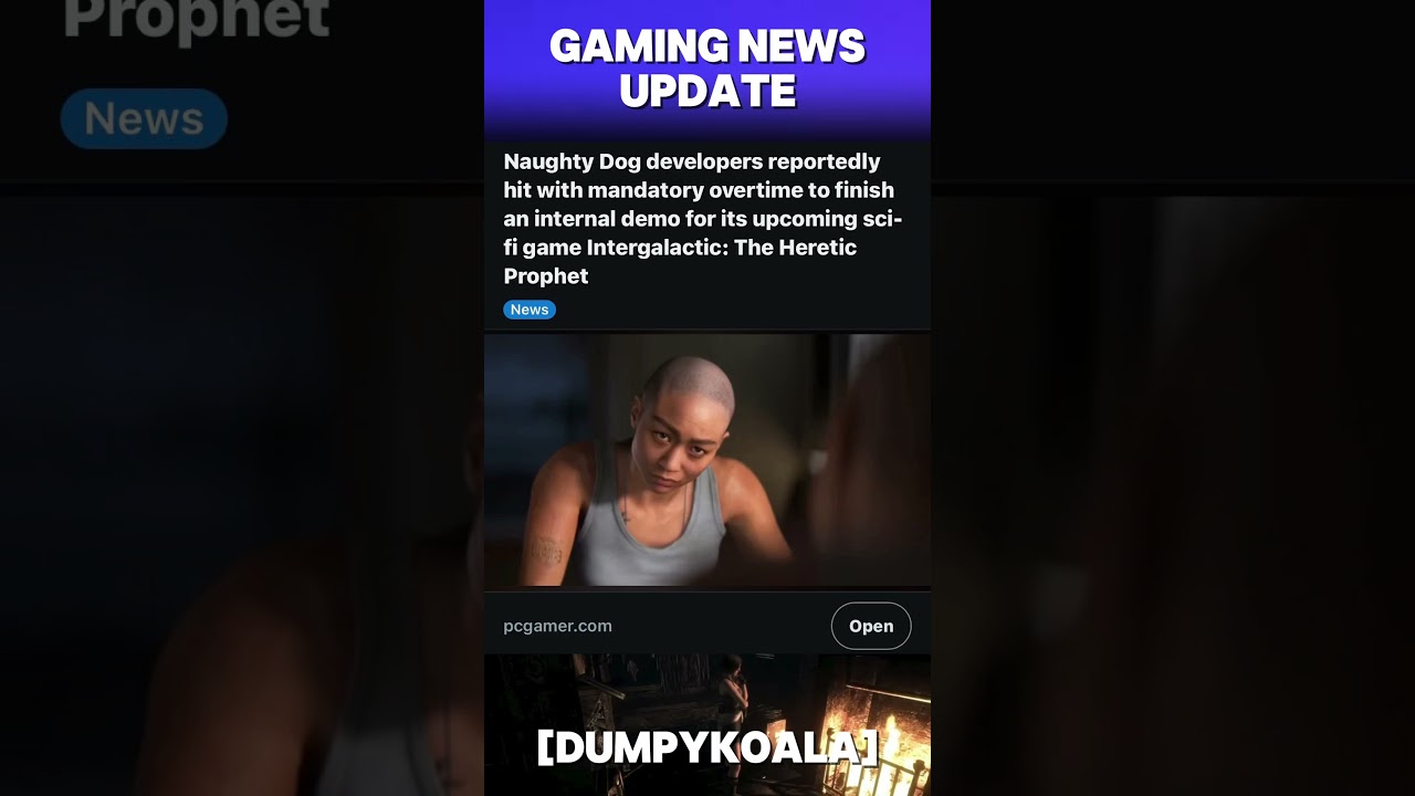 Naughty Dog developers reportedly hit with mandatory overtime to finish an internal demo 
