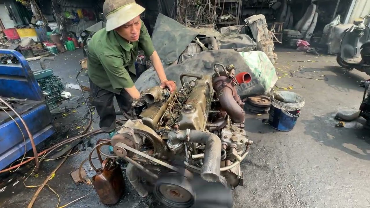 ĐỘNG CƠ HƯNG THỊNH | YUCHAI 160,VT 2800,ML 160P/S ,NÒNG 1 TẤC 1 ,Bán cho Anh Trai Tỉnh Cần Thơ
