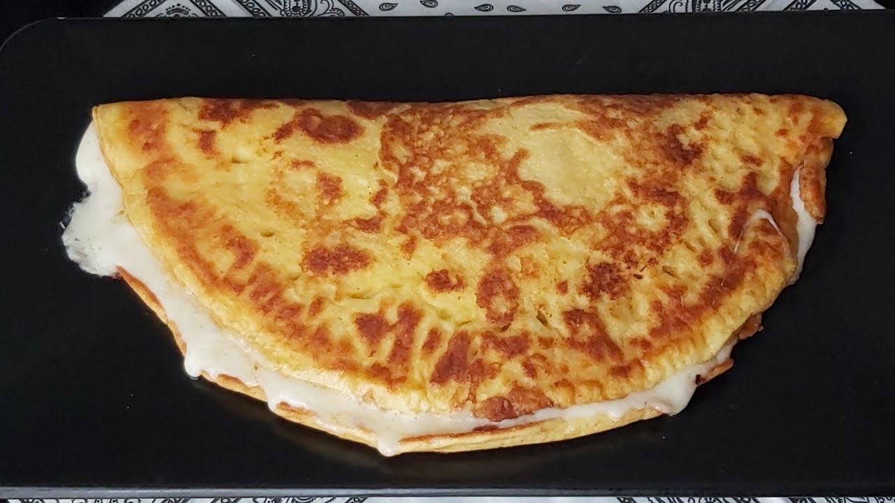 KAHVALTINIZ 5 DK DA HAZIR👌 BÖREK TADINDA PUF KAŞARLI OMLET TARİFİ💯