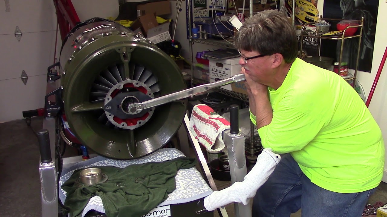 The J44 Project:  Final Assembly, Part 5, Torquing the Big Nut!