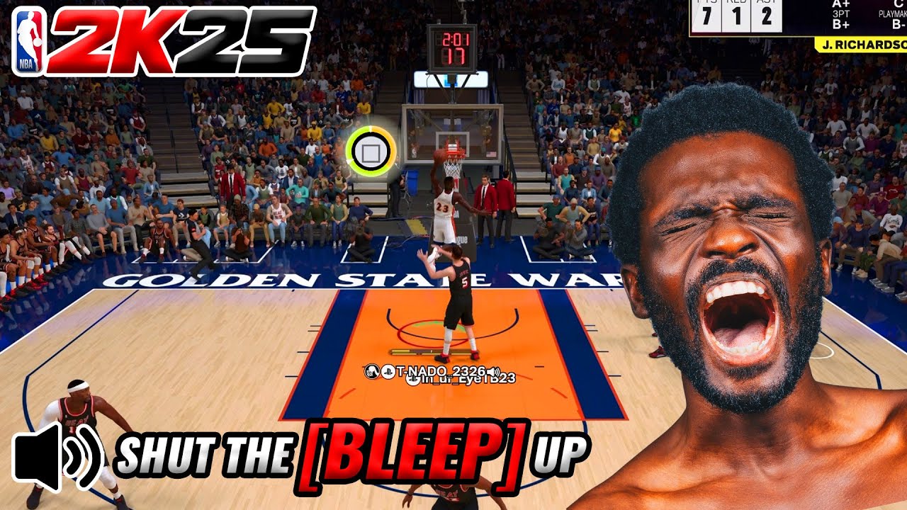 Crazy Old Head Crashes Out On Me At 2AM NBA 2K25