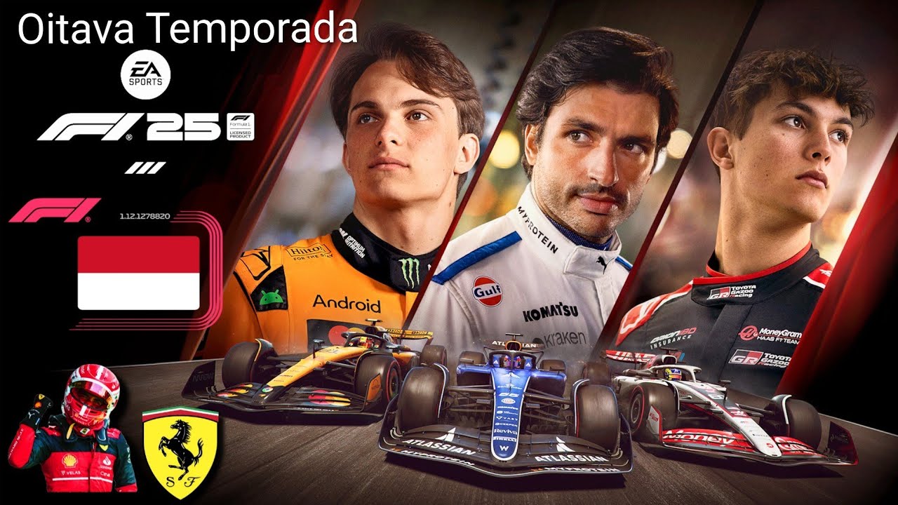 F1 25 monaco - Ferrari modo carreira oitava temporada